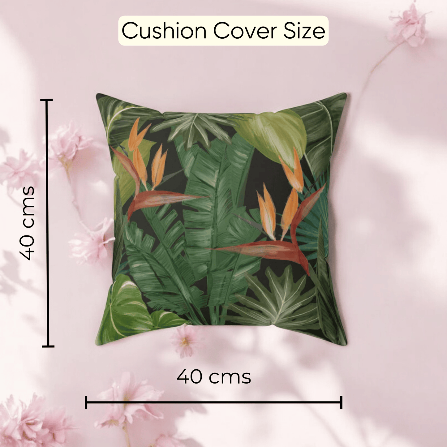 Bird Of Paradise Night and Flowing Palm - Combo - Set of 5