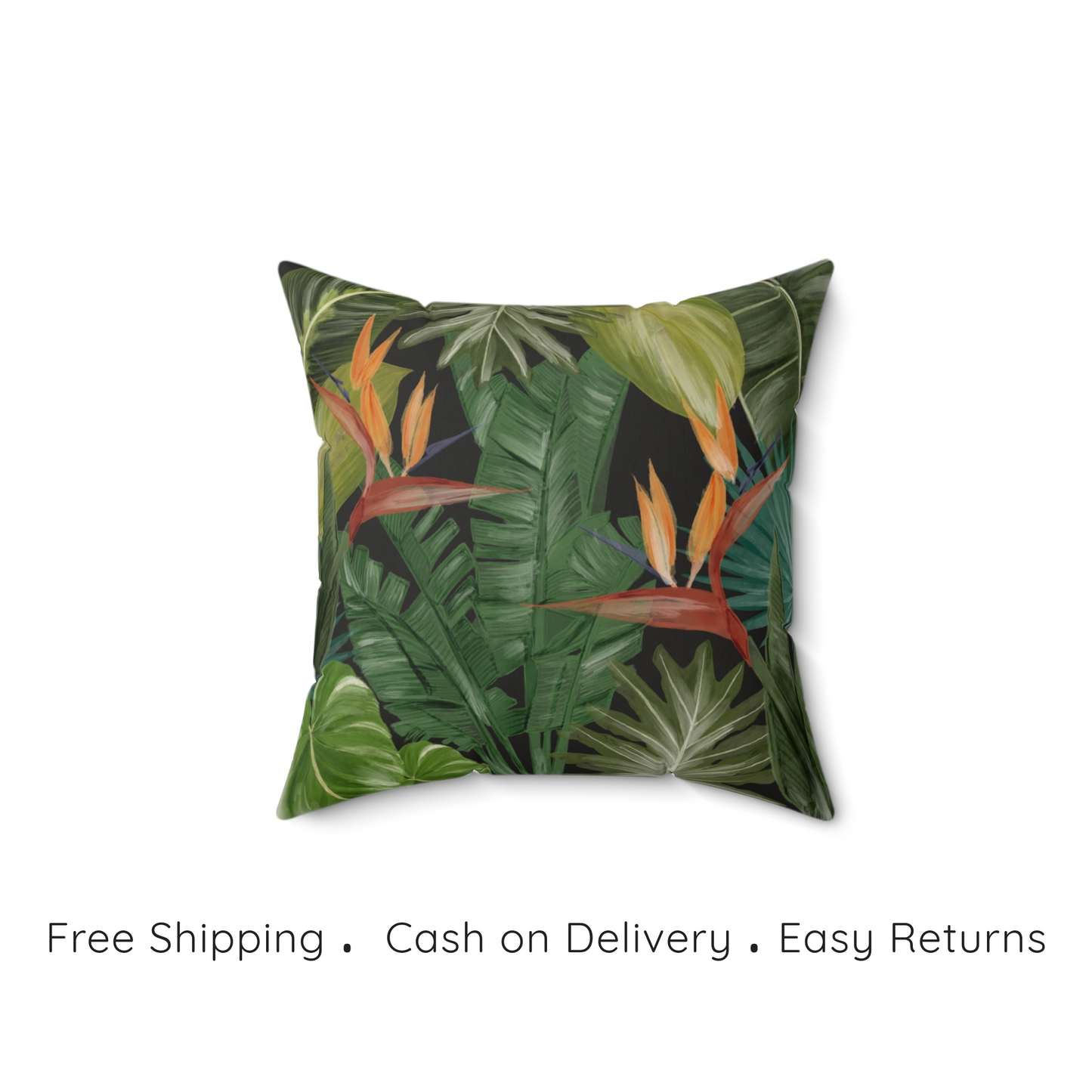 Bird Of Paradise Night and Flowing Palm - Combo - Set of 5