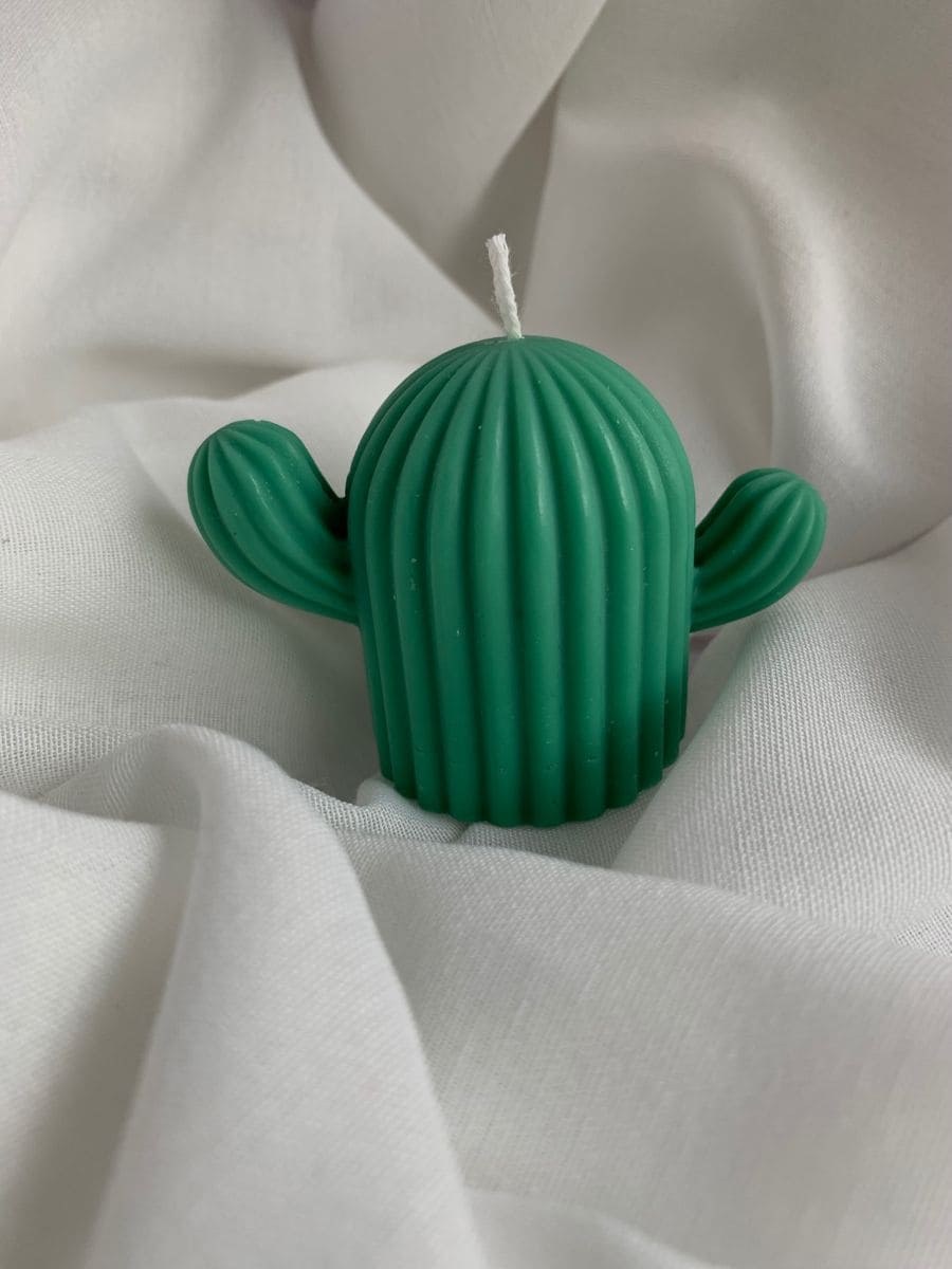 Cacti Glow Christmas Candle - Set of 2