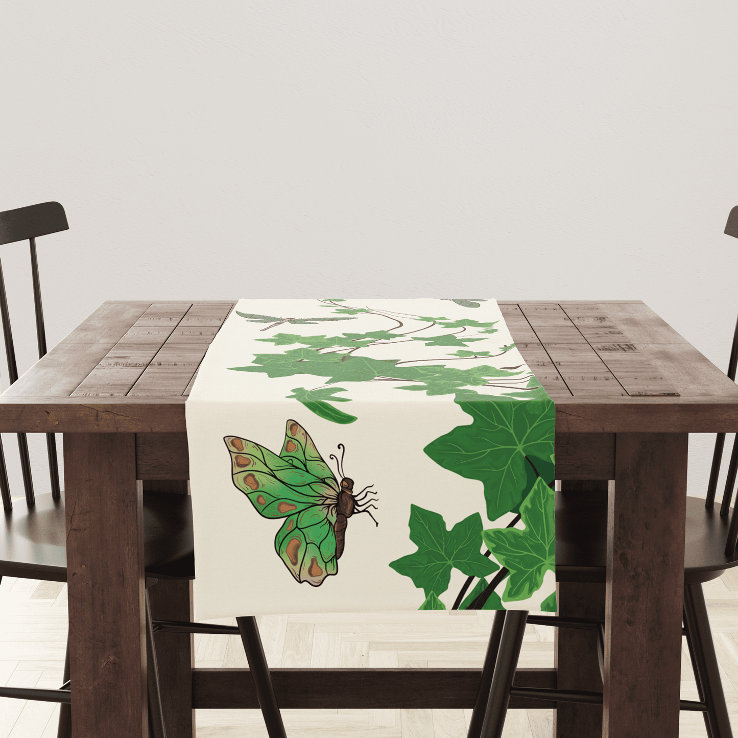 Dance of Dragonfly - Botanical Table Runner