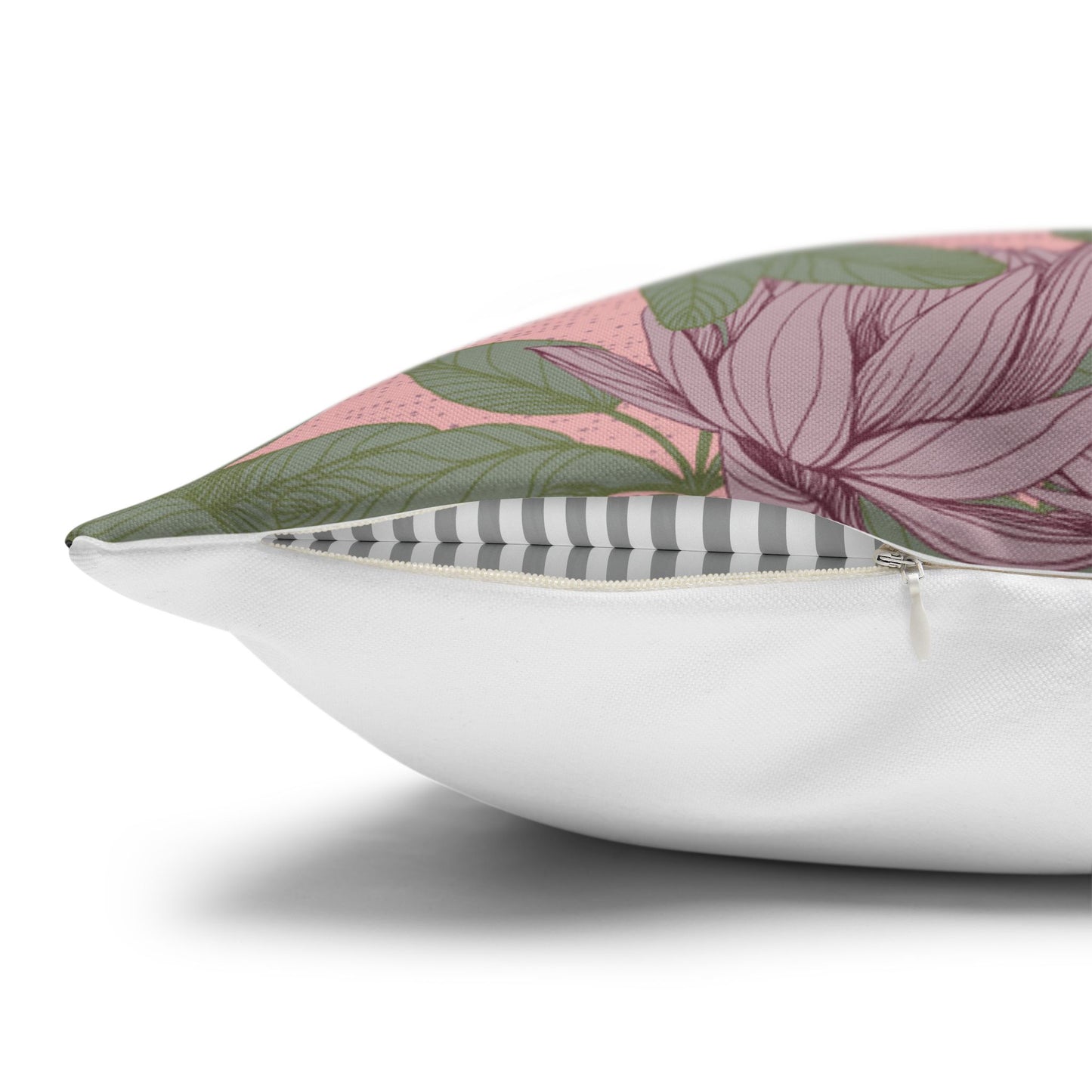 Floral Charm Velvet Cushion Cover