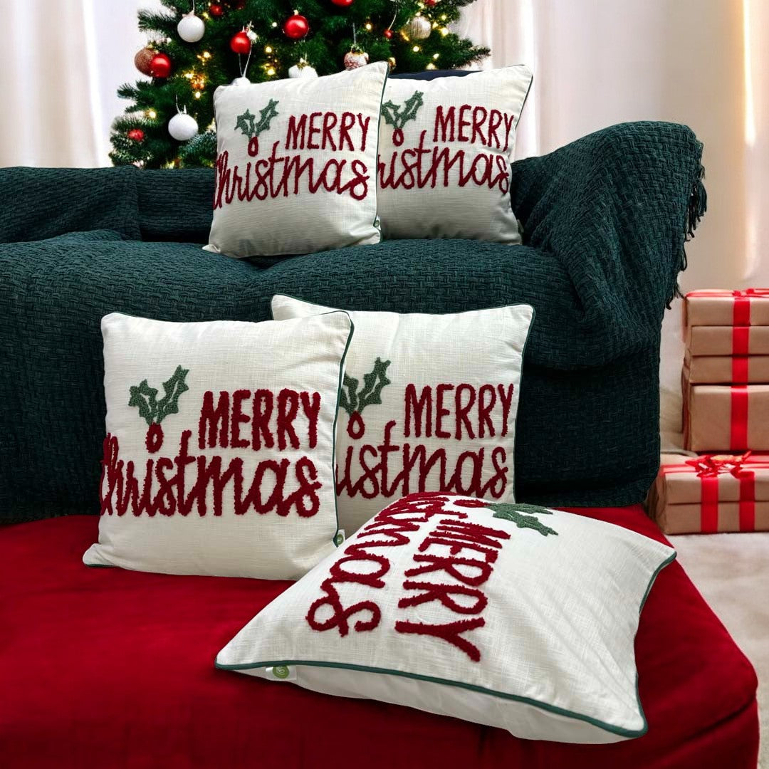 Merry fashion christmas cushion