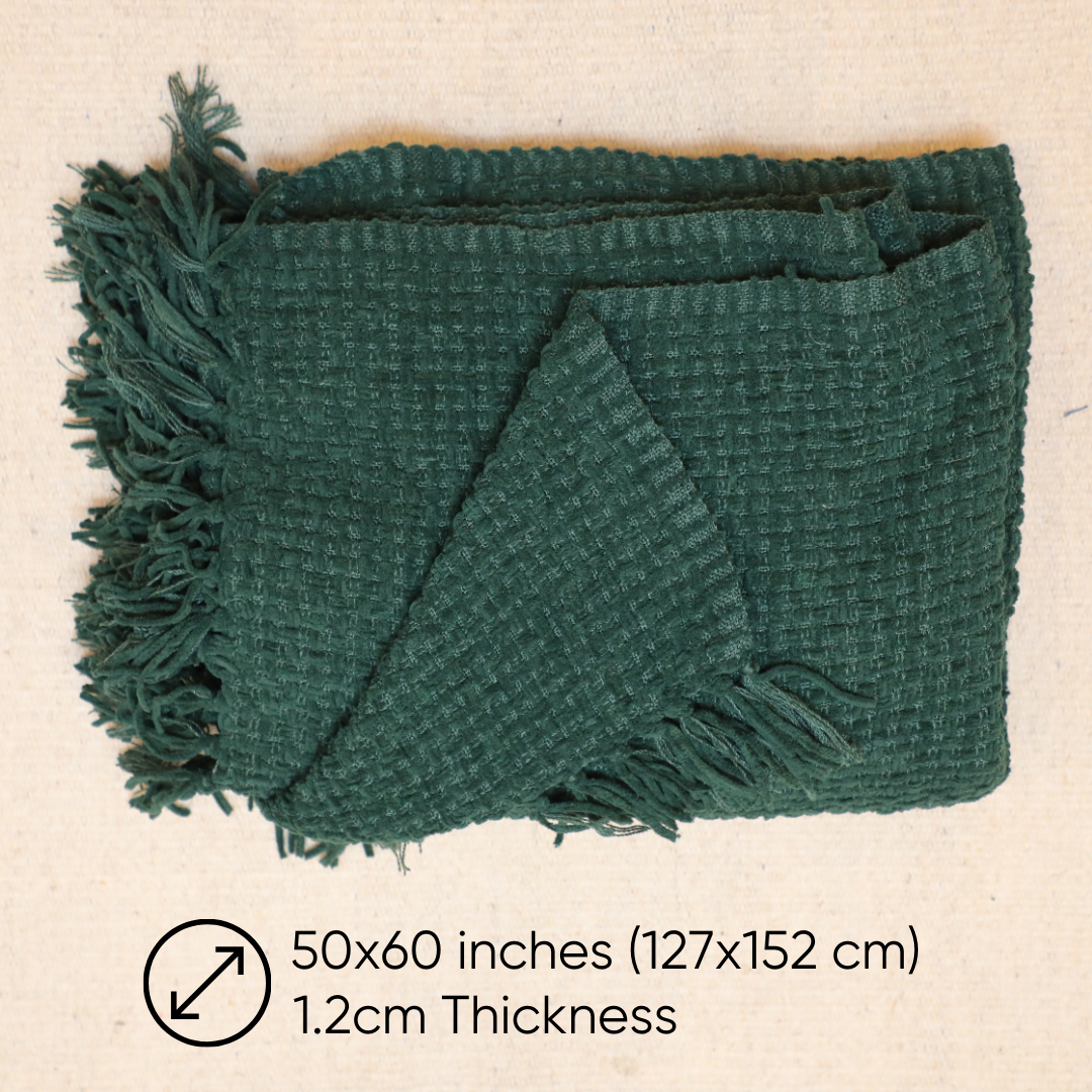Cozy Haven Premium Chenille Sofa Throw