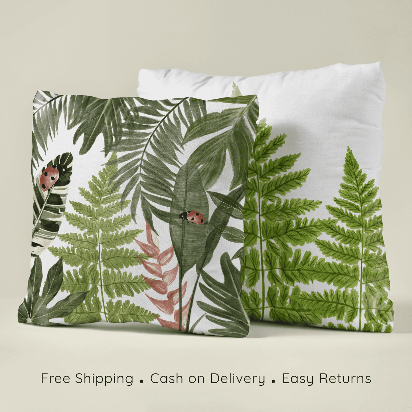 Our Lady Beetle X Ferns in Bloom | Set of 2