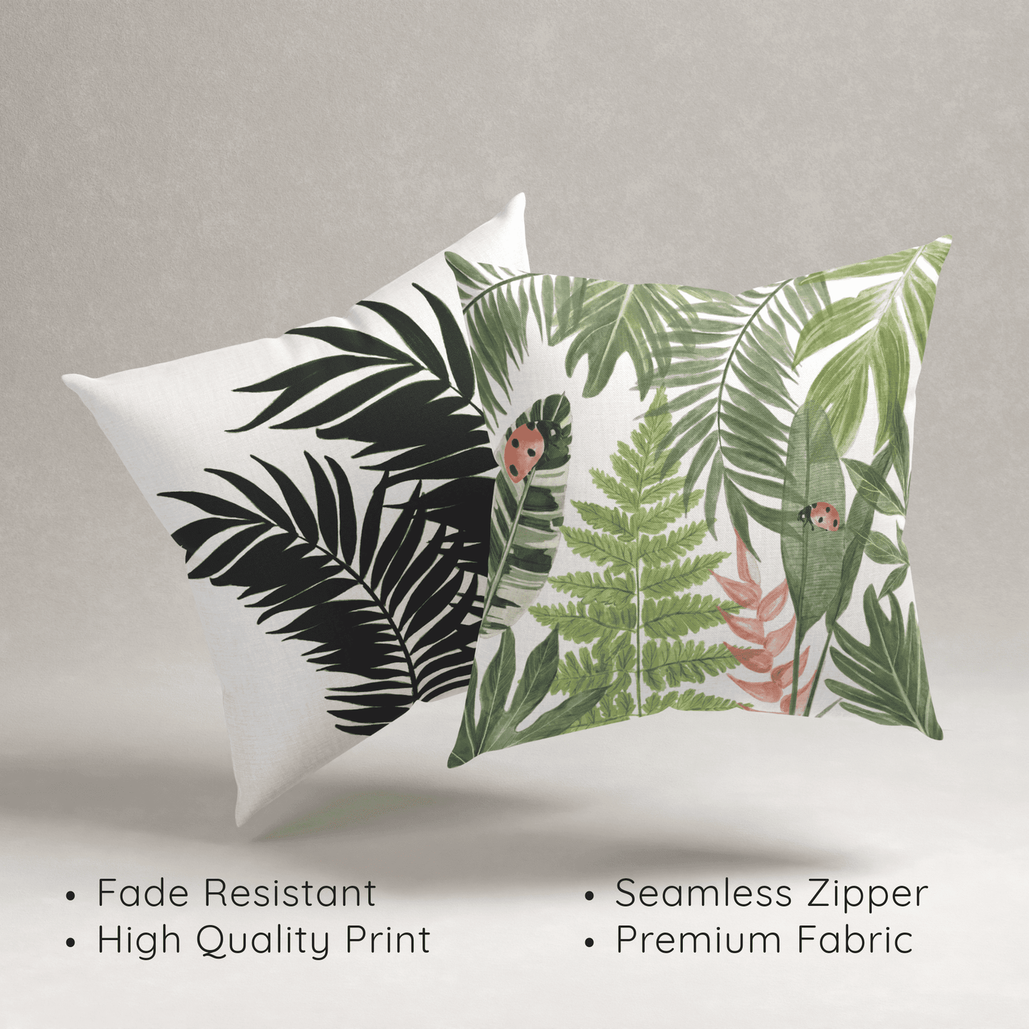 Our Lady Beetle X Flowing Palm | Set of 2