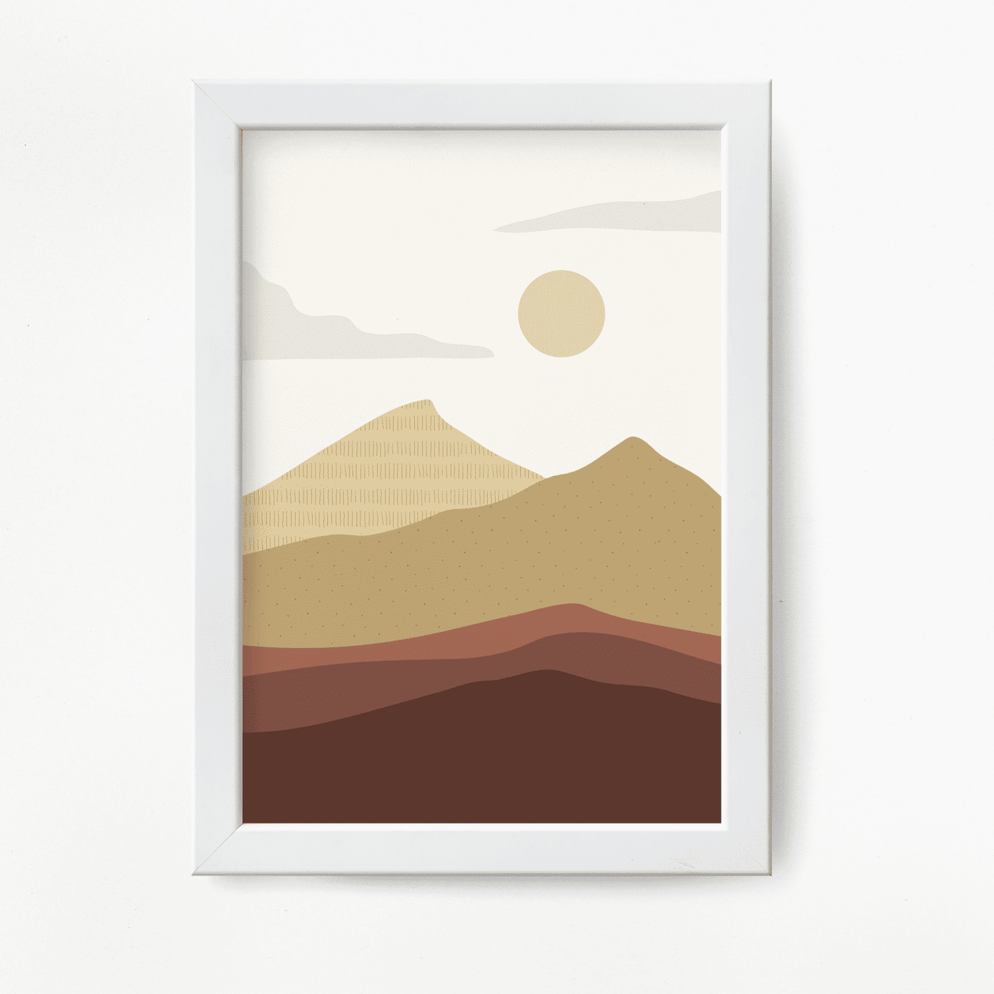 Serene Summit Framed Artwork