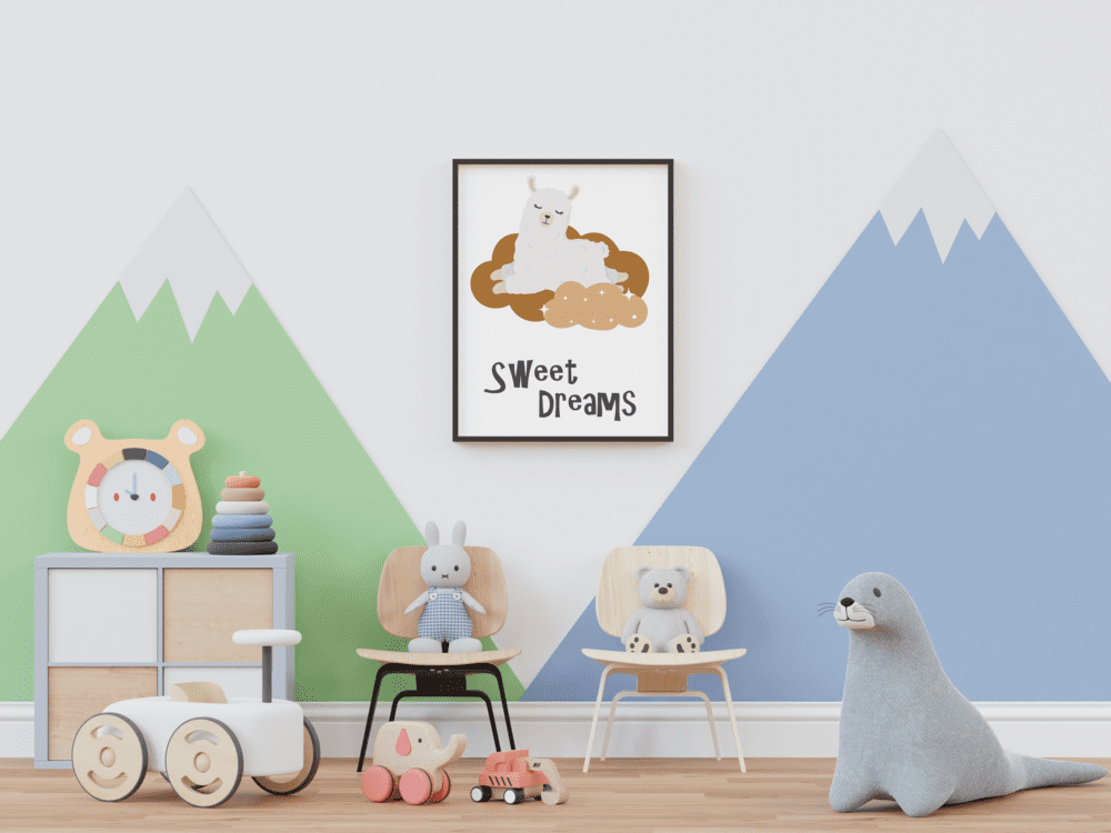 Slumber Clouds - Framed Wall Art