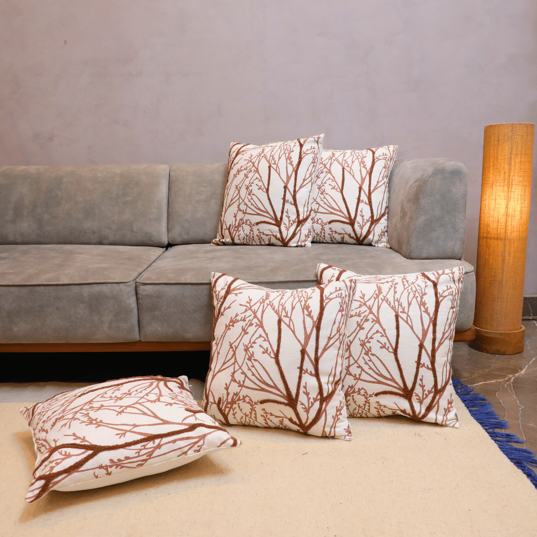 Cushion covers set of 5 online best sale