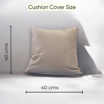 Sahara Whisper Velvet Cushion Cover - Set of 5