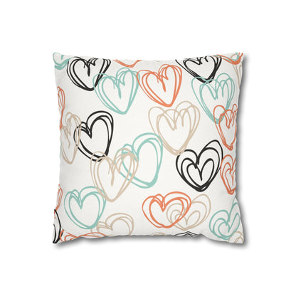 Heart Whisper Cushion Cover for Valentine - Set of 5