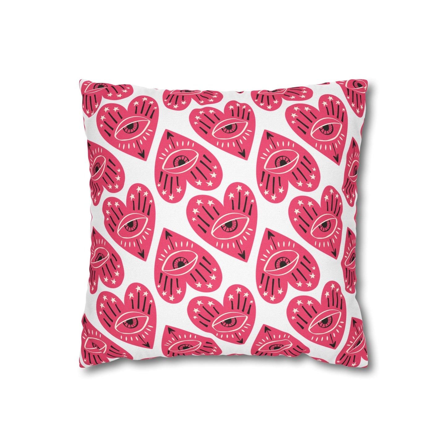 Love Strings Cushion Cover for Valentine - Velvet - 16x16in