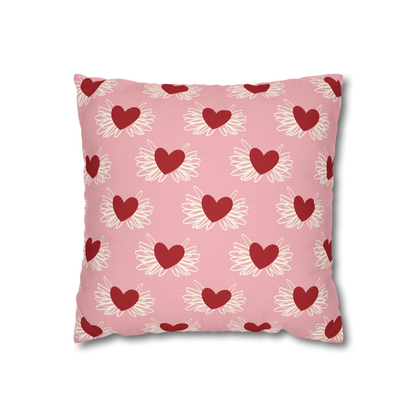 Soaring Love Cushion Cover for Valentine - Velvet - 16x16in