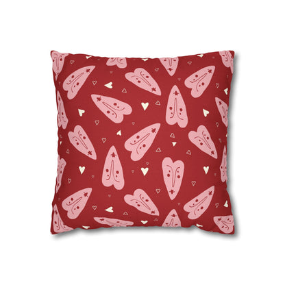 Lush Love Hearts Cushion Cover for Valentine - Set of 5