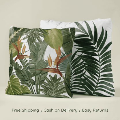 Bird of Paradise X Flowing Palm | Set of 2