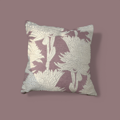 Blooming Elegance Tufted Cushion Cover