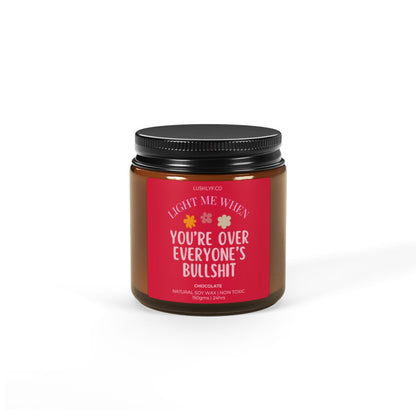 Bold Bliss Valentine Love Candles Chocolate Soy Wax Candle