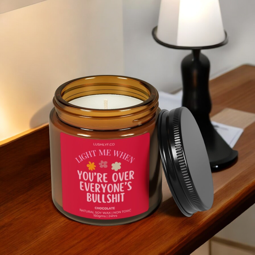 Bold Bliss Valentine Love Candles Chocolate Soy Wax Candle