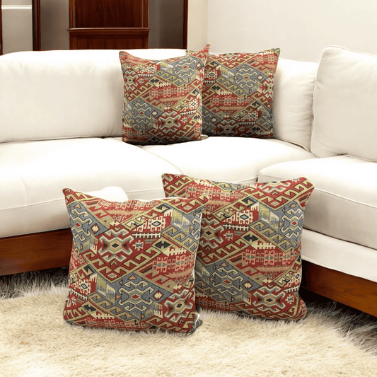 Classic Ethnic Jacquard Cushion Cover