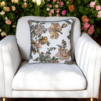 Classic Floral Cushion Cover