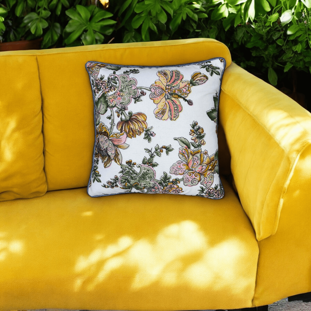 Classic Floral Cushion Cover