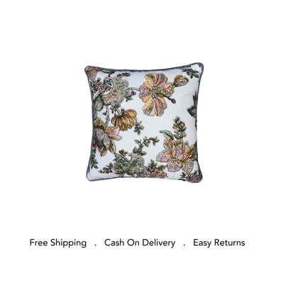 Classic Floral Cushion Cover