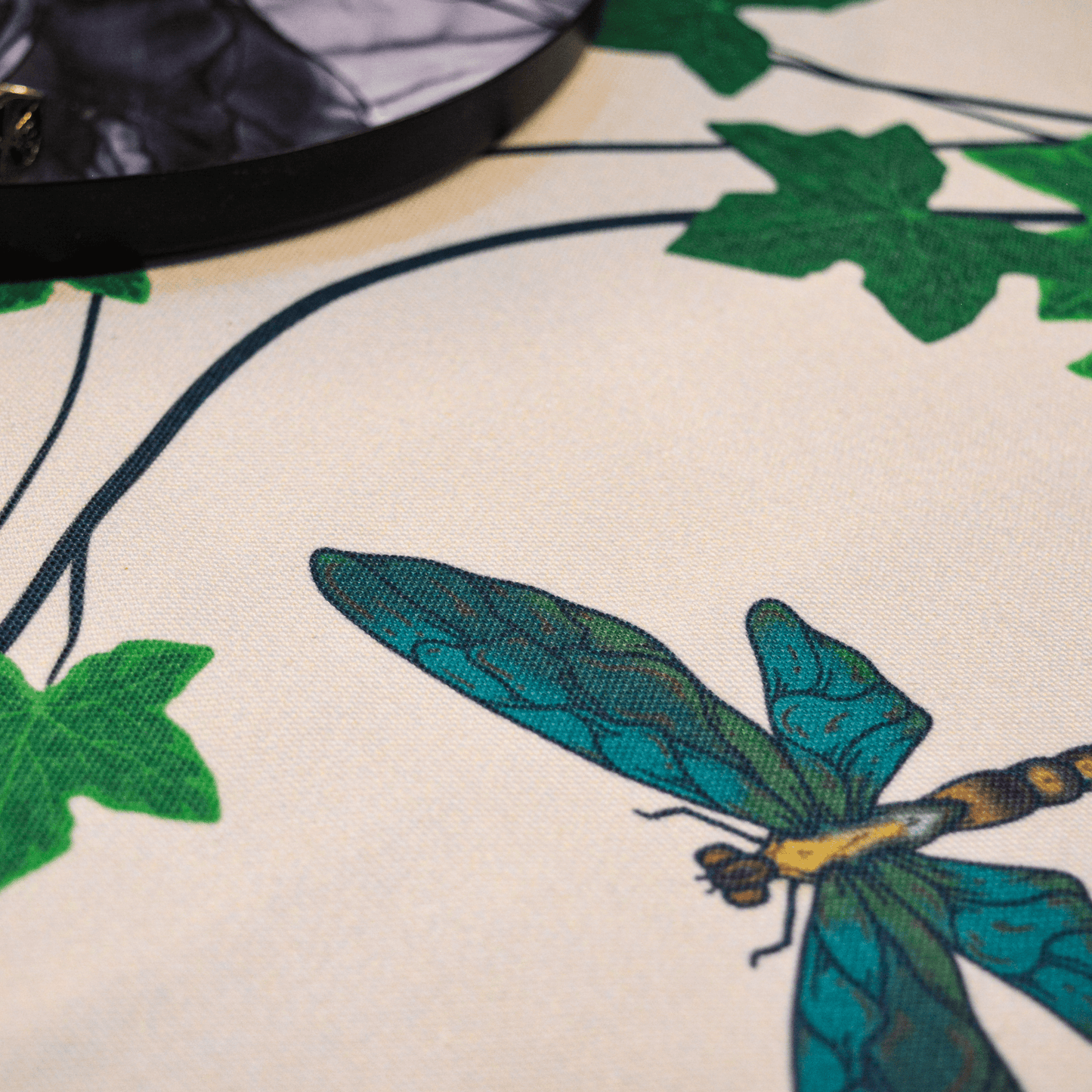 Dance of Dragonfly - Botanical Table Runner