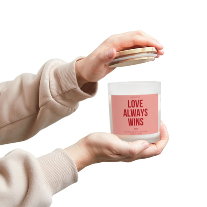 Eternal Love Always Wins Valentine’s Rose Soy Wax Candle