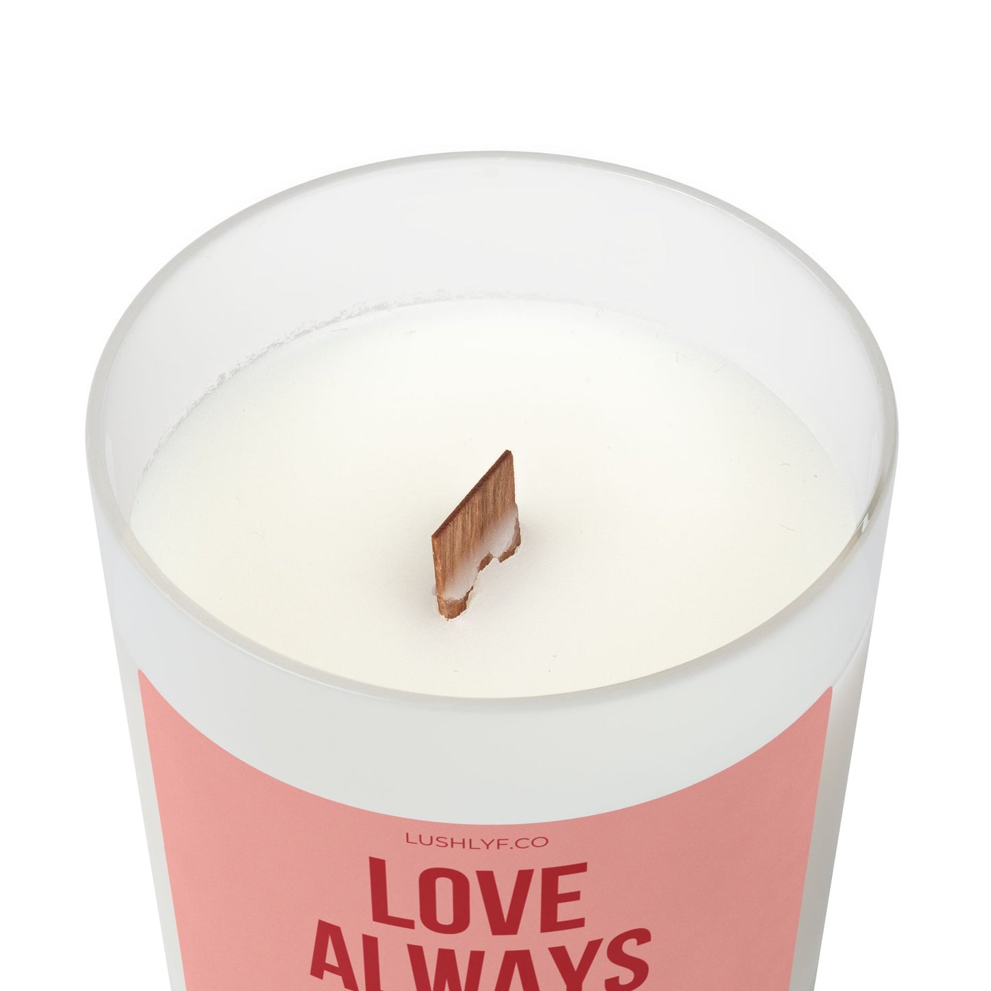 Eternal Love Always Wins Valentine’s Rose Soy Wax Candle