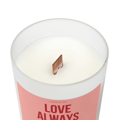 Eternal Love Always Wins Valentine’s Rose Soy Wax Candle