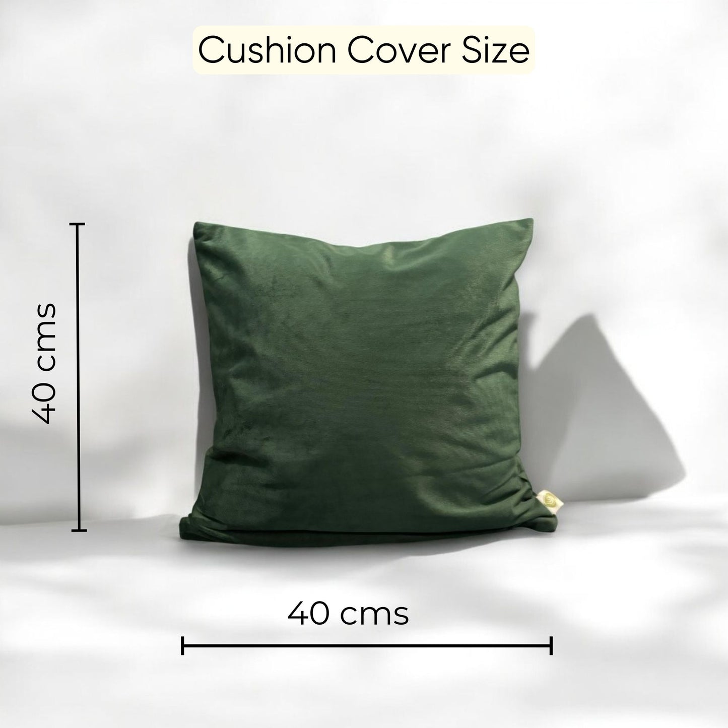 Evergreen Velvet Christmas Cushion Cover Set of 2