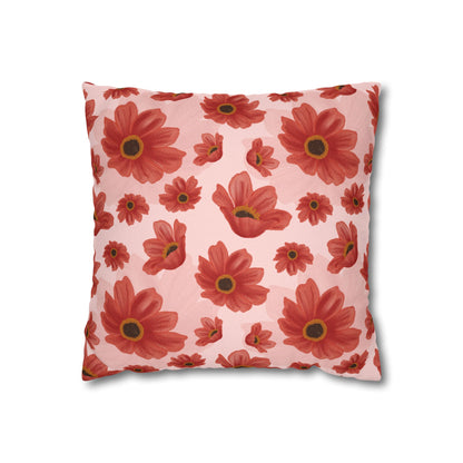 Festive Bloom Velvet Cushion Cover - Set of 5