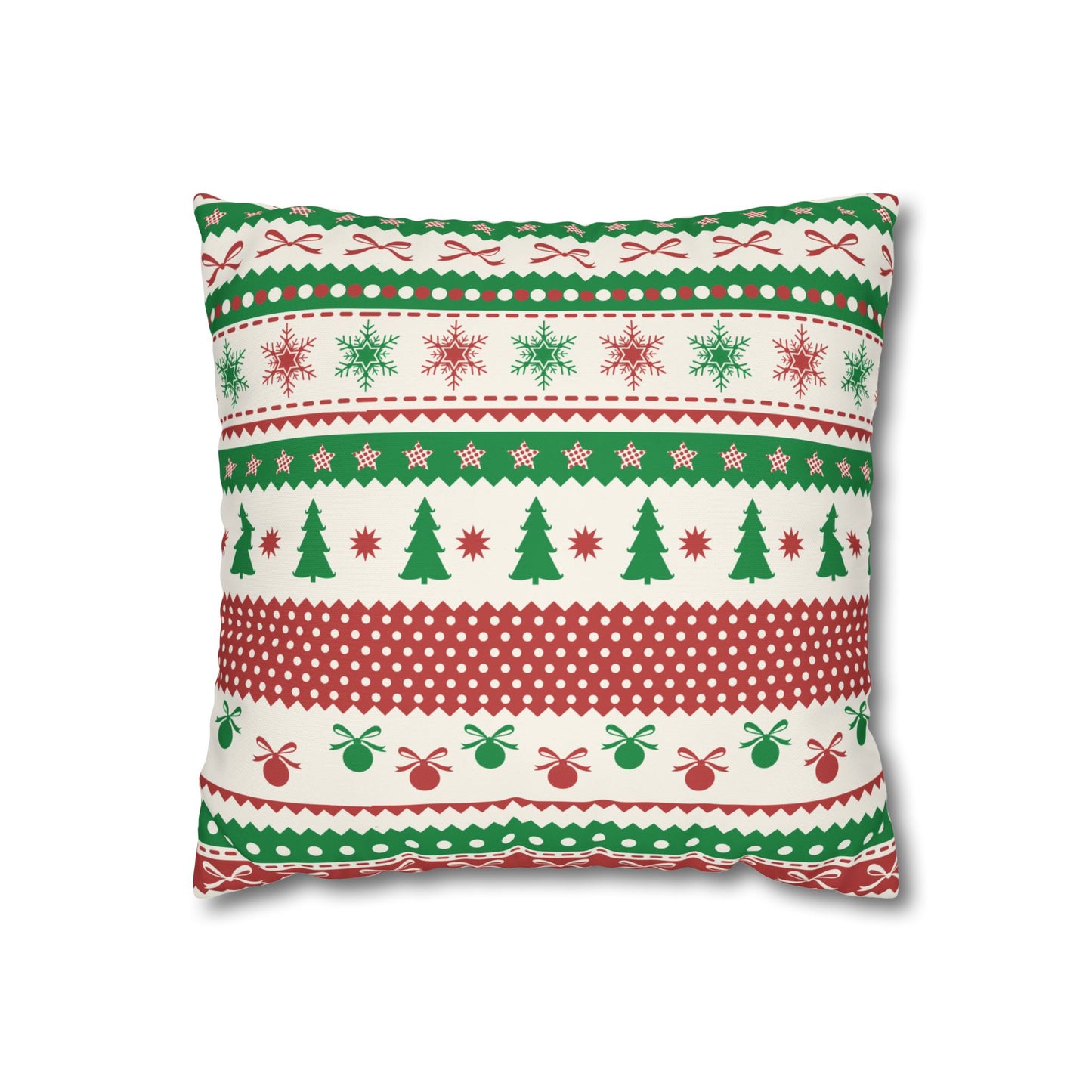 Festive Cheer Velvet Christmas Cushion Cover Set of 5