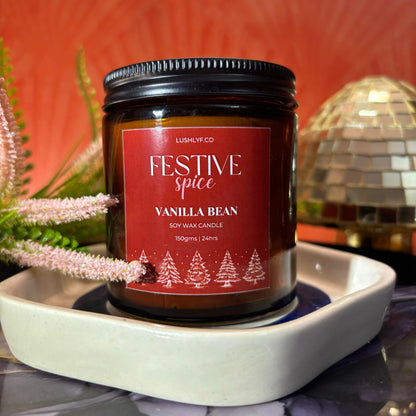 Holiday Essence Jar Christmas Candle Combo Set of 3