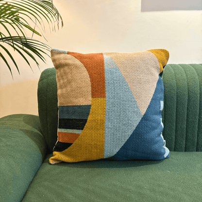 Geo Pop Jacquard Cushion Cover