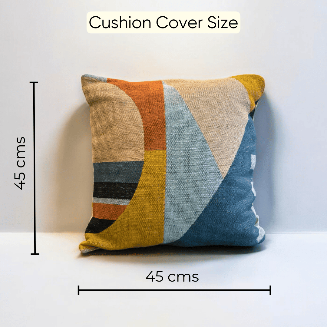 Geo Pop Jacquard Cushion Cover