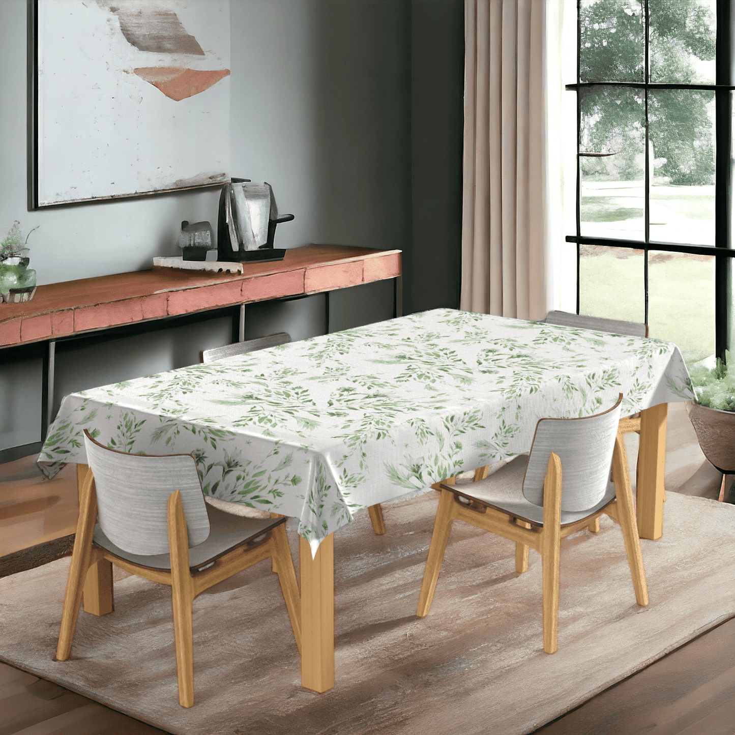 Green Whisper Tablecloth