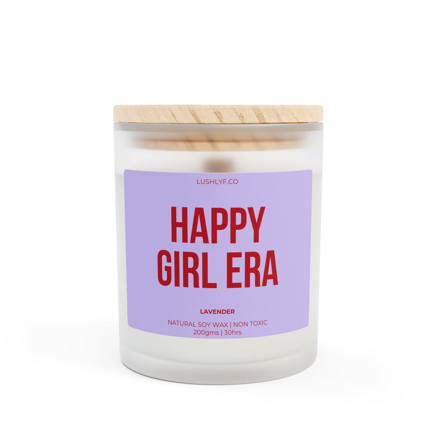 Happy Girl Era Lavender Soy Wax Candle