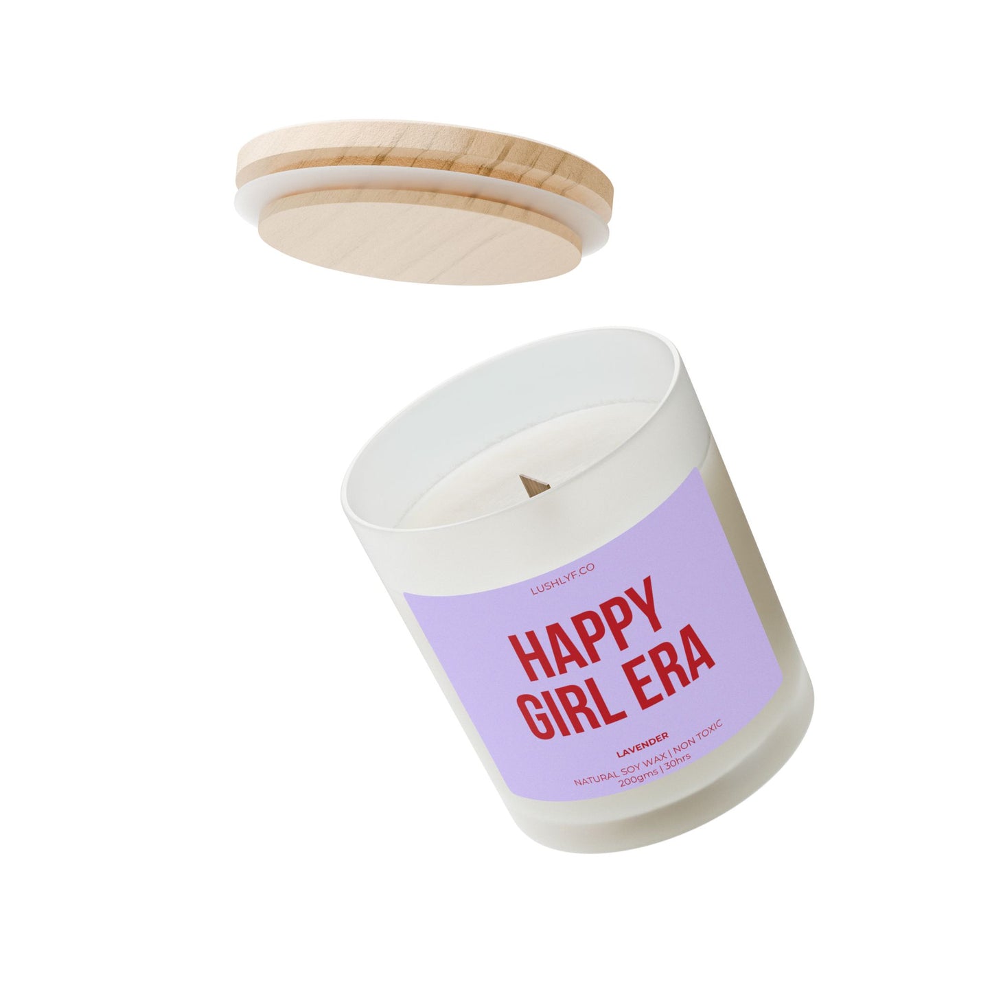 Happy Girl Era Lavender Soy Wax Candle