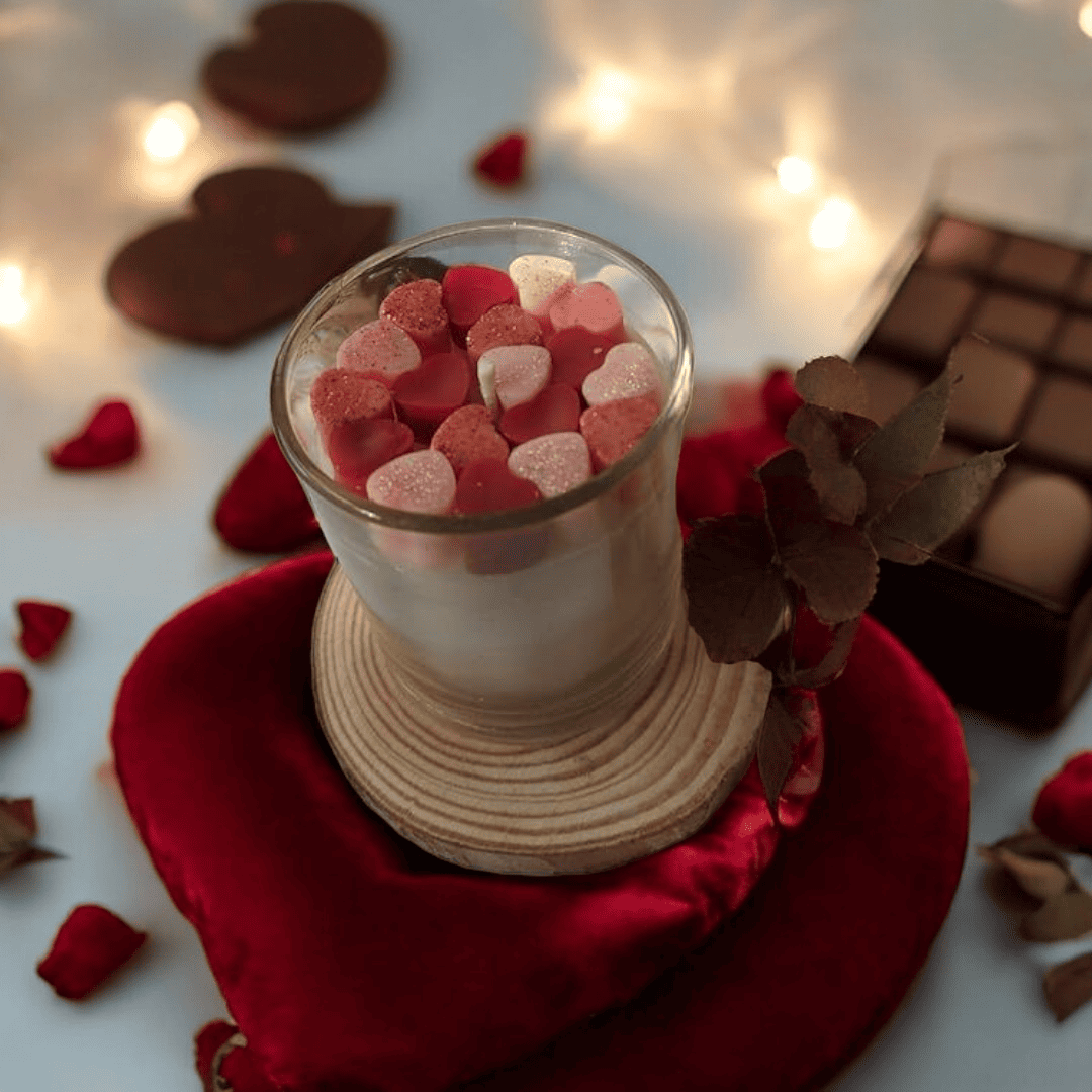 Heartfelt Glow Valentine Soy Wax Candle