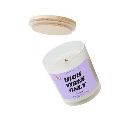 High Vibes Only Valentine’s Lavender Soy Wax Candle