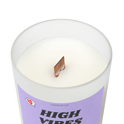 High Vibes Only Valentine’s Lavender Soy Wax Candle