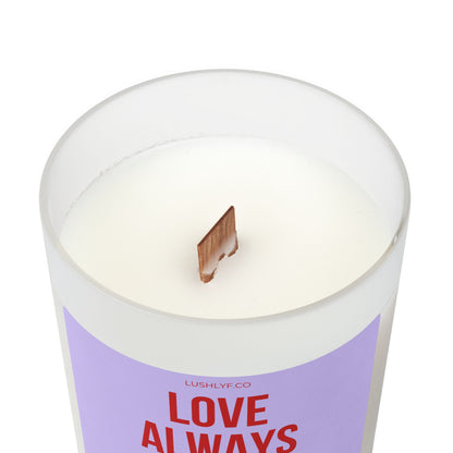 Love Always Wins Valentine’s Lavender Soy Wax Candle