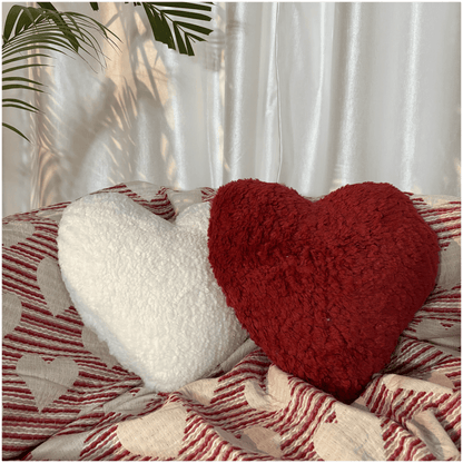 Lush Hearts Tufted Valentine's Cushion Set of 2