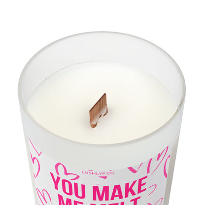 Make Me Melt Pink Valentine’s Rose Soy Wax Candle