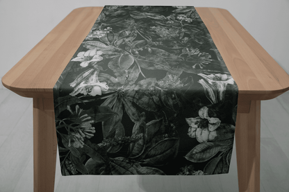 Midnight Flora Table Runner - 4 Seater