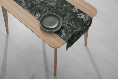 Midnight Flora Table Runner - 4 Seater