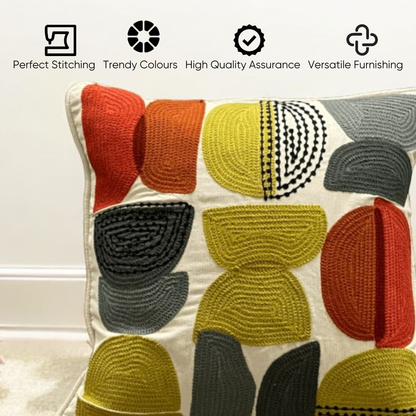 Modern Geometric Tufted Cushion Cover