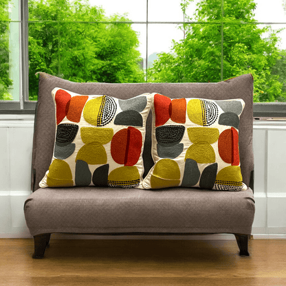 Modern Geometric Tufted Cushion Cover