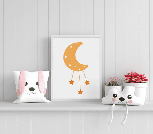 Moonlit Serenade - Framed Wall Art