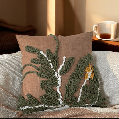 Nature’s Fern Tufted Cushion Cover